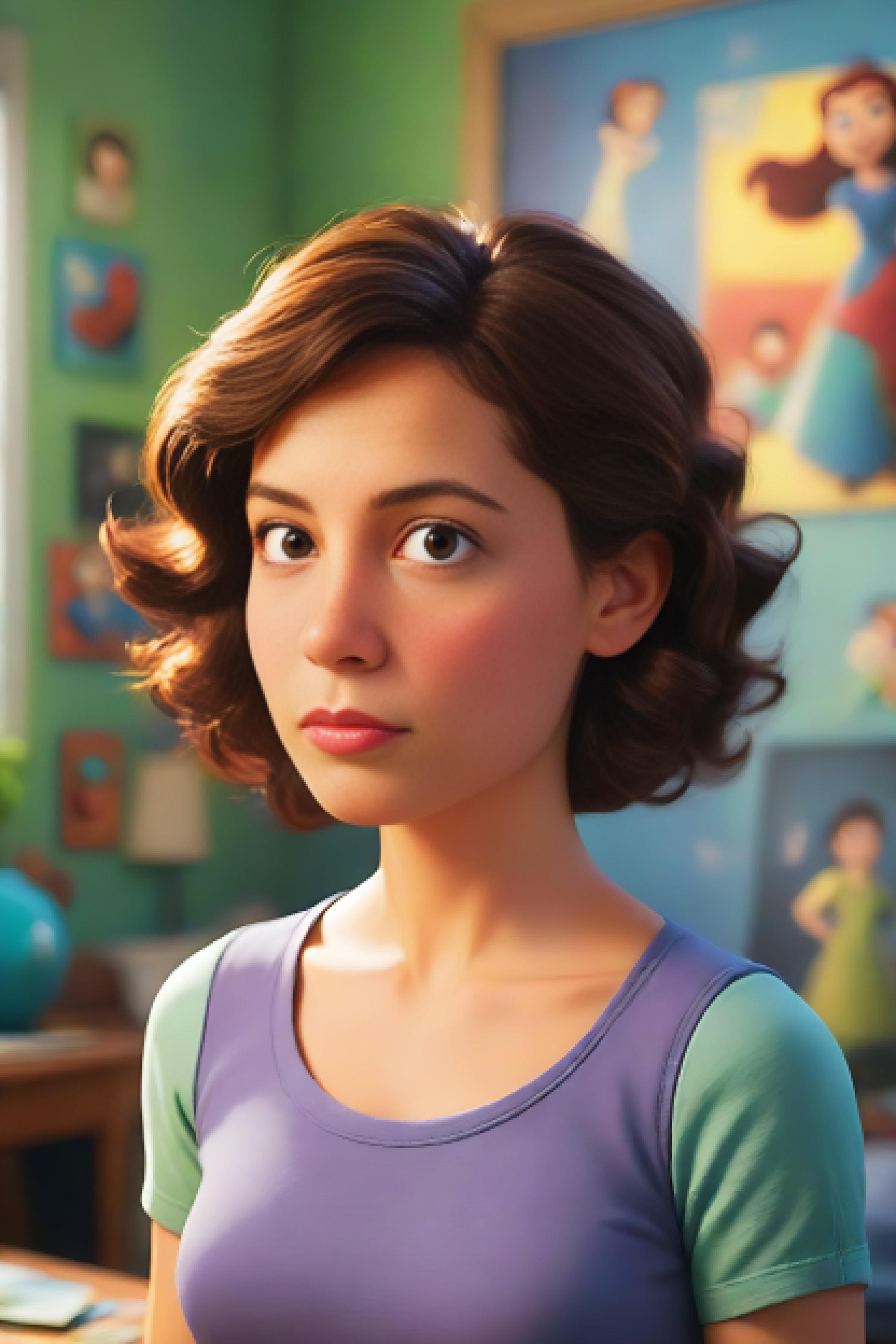 Turn your photo into a Pixar style art