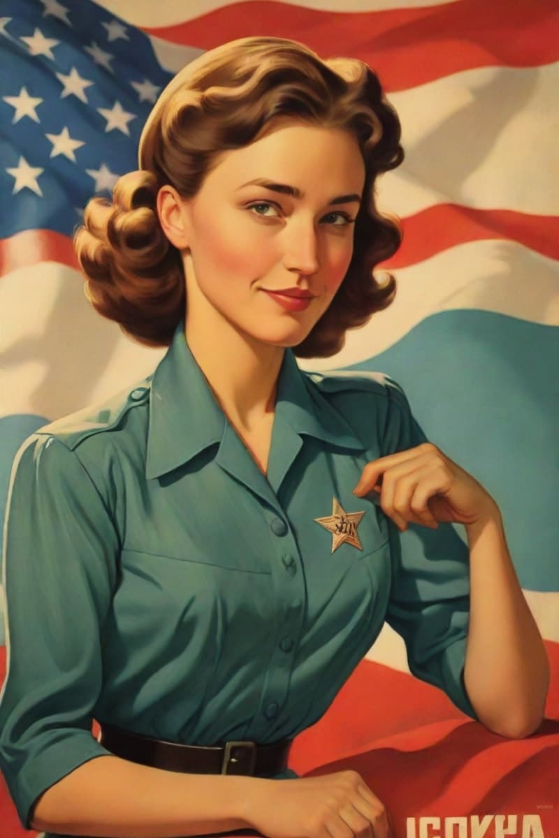 Turn your photo into a propaganda poster style art