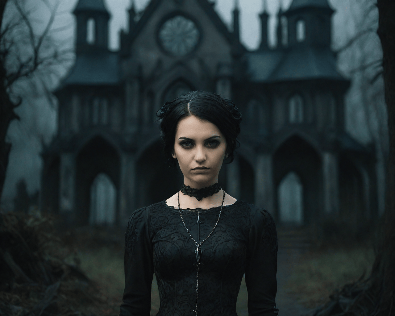 Gothic photo filter